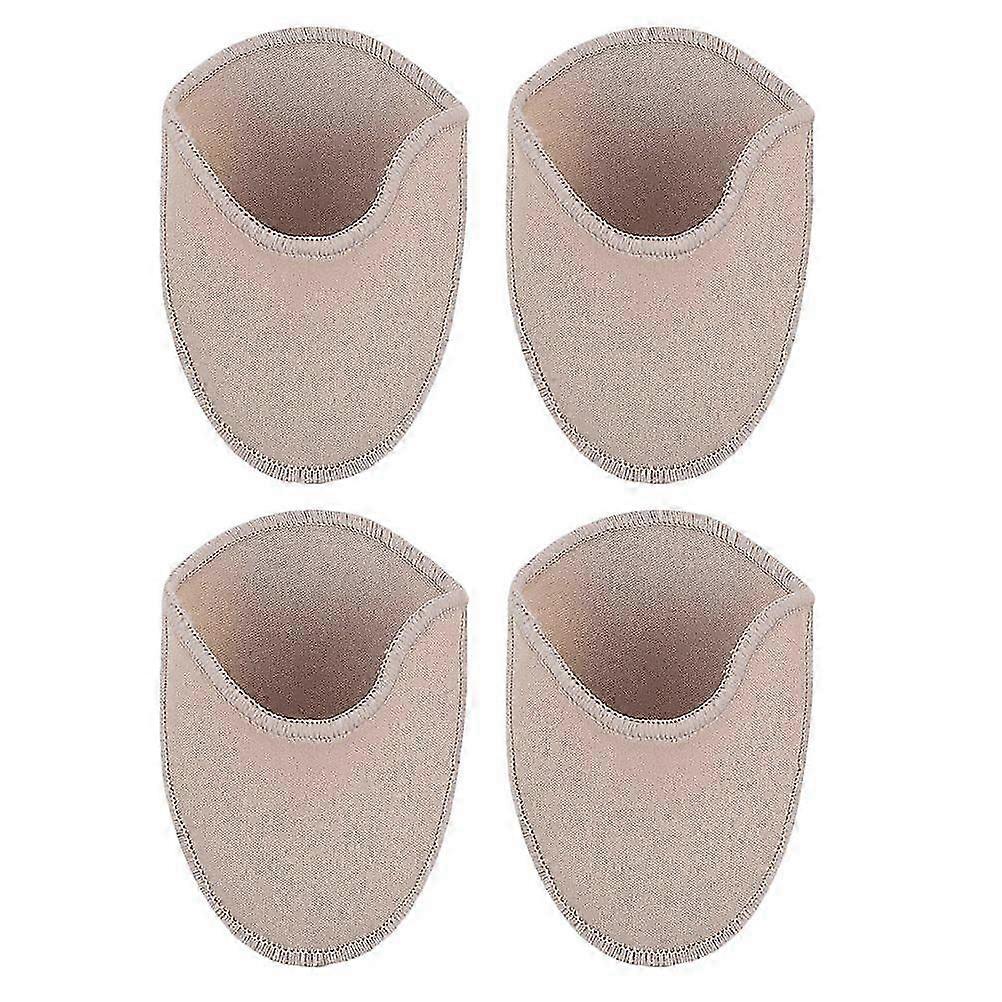 2 Pairs Ballet Toe Pads Dance compatible withefoot Half Pad Flexible Toe Pointe Protector