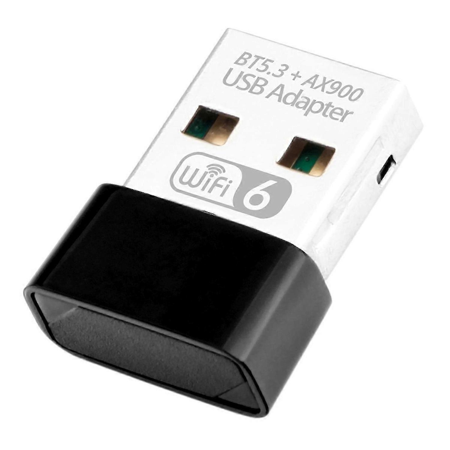 Bluetooth 5.3 AX900 USB Dongle Wireless Network Card