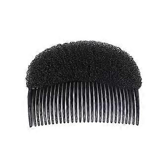 2pcs Black Hair Volume Comb, Bump Up Styling Clip, Bun Maker Insert Tool for Instant Hairstyle, Party or Daily Use