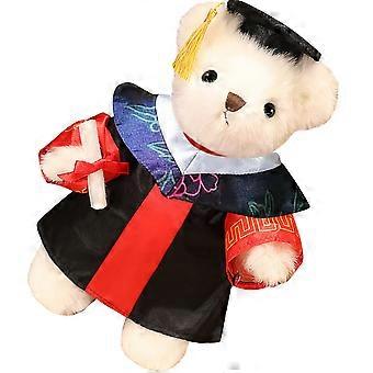 Graduation Plush Bear Doll for Decoration Gift for Students