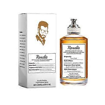 Roxelis Jazz Perfume Tobacco Scent, Durable Light Smell Fresh Wood Exudes Male Charm Tobacco Fragrance