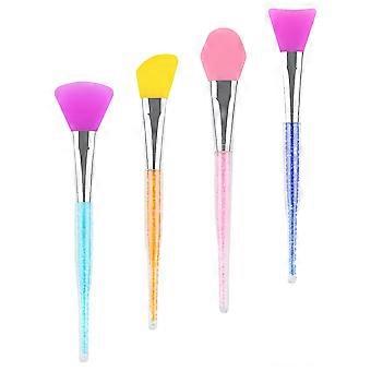 Silicone Face Mask Brush for Makeup 4Pcs Assorted Color Facial Applicator