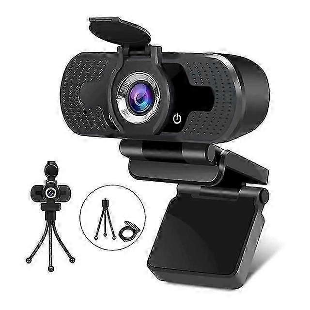 HD 1080P Webcam Mini PC WebCamera With Microphone USB Plug For Live BroadcastVideoCallingConference Work Tripod Computer Camera
