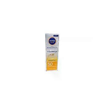 Nivea Sun Facial Control De Brillos Tono Medio Spf50 50ml