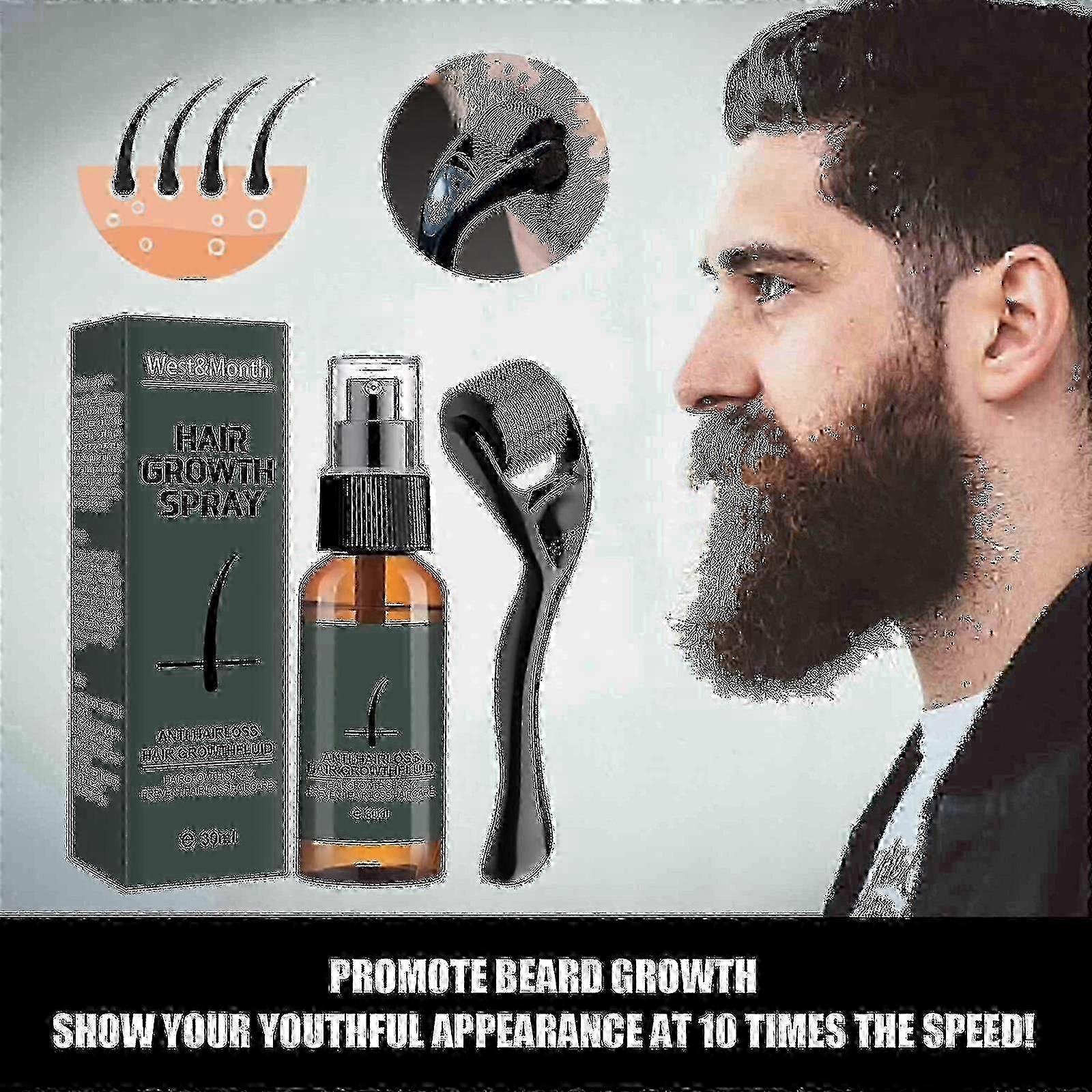 Micro-Needle Beard Growth Kit