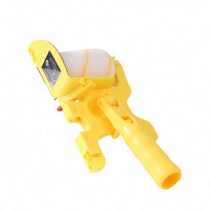 Paint Roller Brush for Home, Portable Multi-Function Paint Roller with Clean Cut Edge