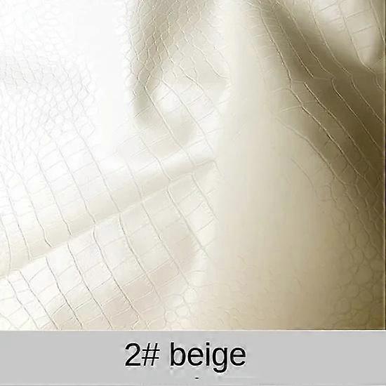 Crocodile Pattern Simulation PU Leather Fabric Composite Creative Lychee Pattern Sofa Matte Pants Cloth Material