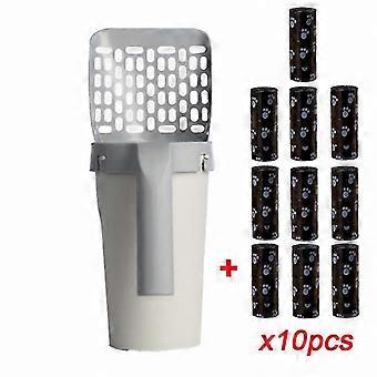 Automatically Sifts Waste Clumps Self-Cleaning Cat Litter Scooper with Filter for Litter Box Cleaning