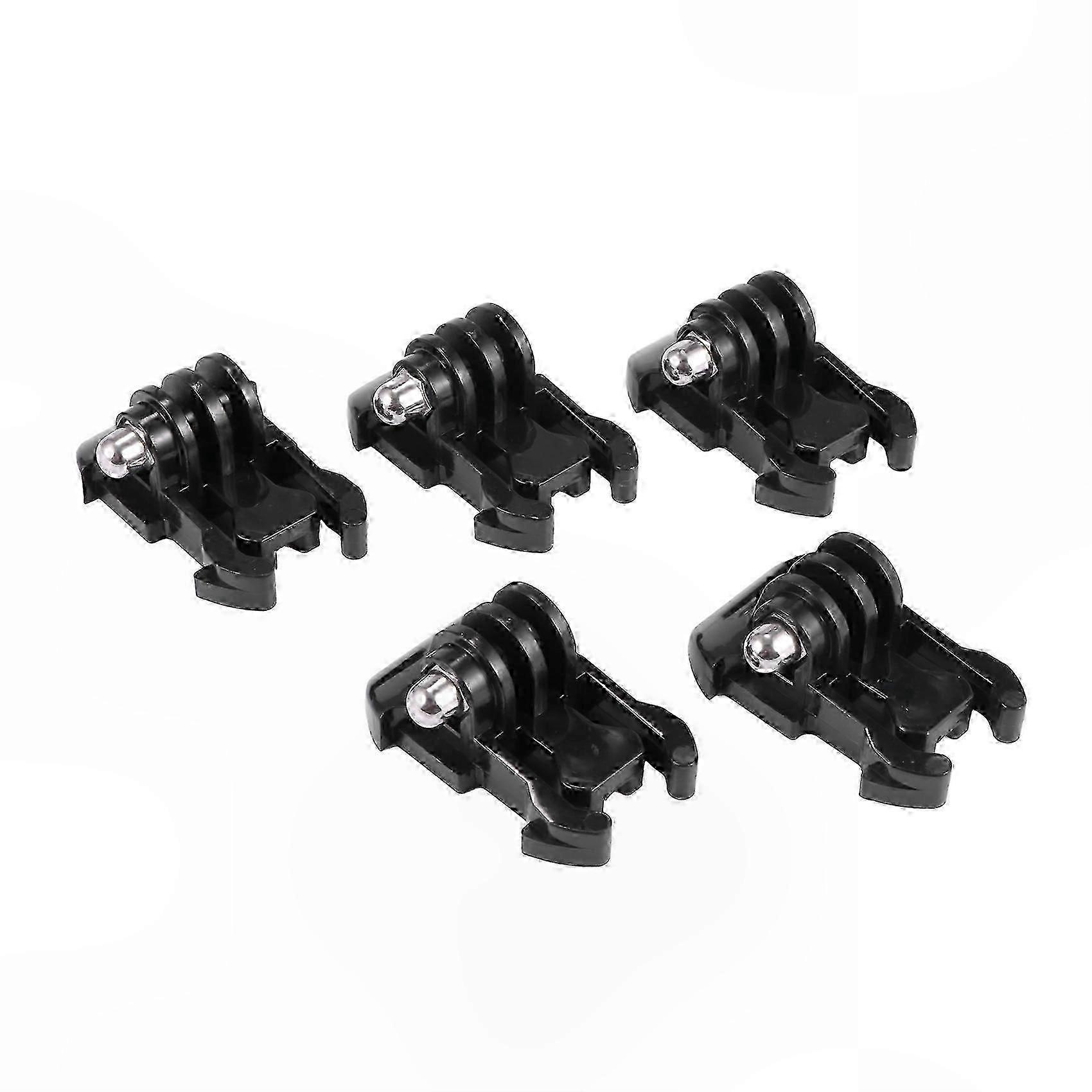 5pcs Quick Release Buckle Base Mount Compatible with HERO Black