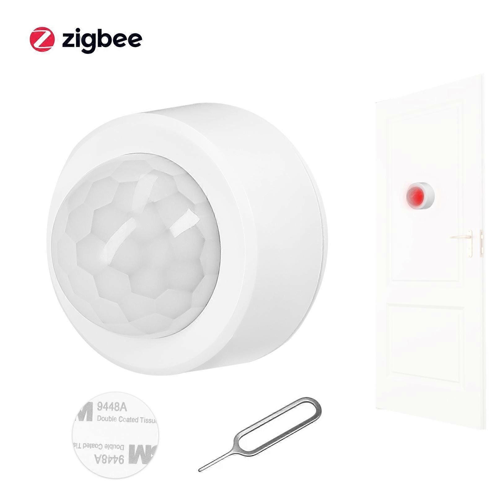 ZigBee PIR Motion Sensor Wireless Human Body Infrared Detector 120 degrees  Wide-Angle Detection Support