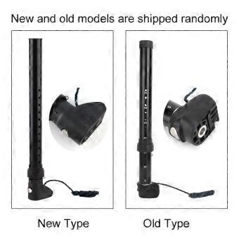 Windsurfing Mast Extension Rod Extender Base Mount Adapter Fit for SDM Thick Masts 35cm