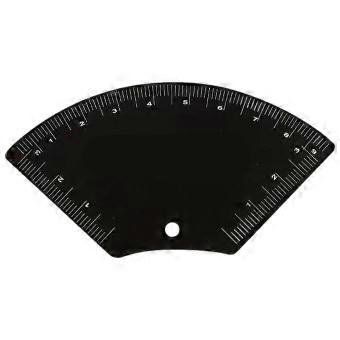 Microblading Eyebrow Ruler with Precise Brow Mapping, Reusable Alloy Metal DoubleSided Eyebrow Mapping Tool