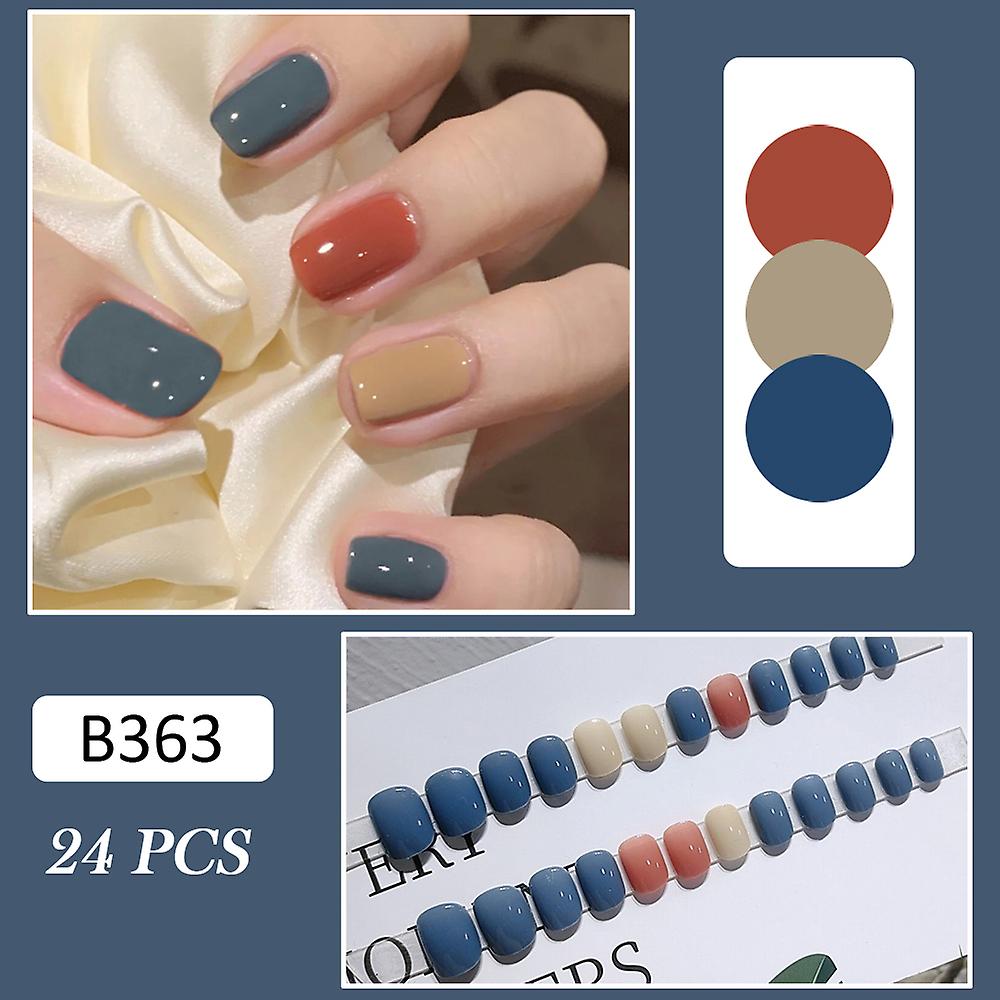 Short High-end Manicure Simple And Easy To Wear