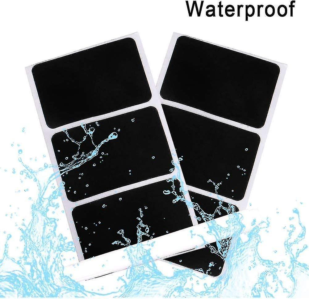 150pcs Reusable Self-adhesive Kitchen Label Kit Organize With Liquid Chalk
