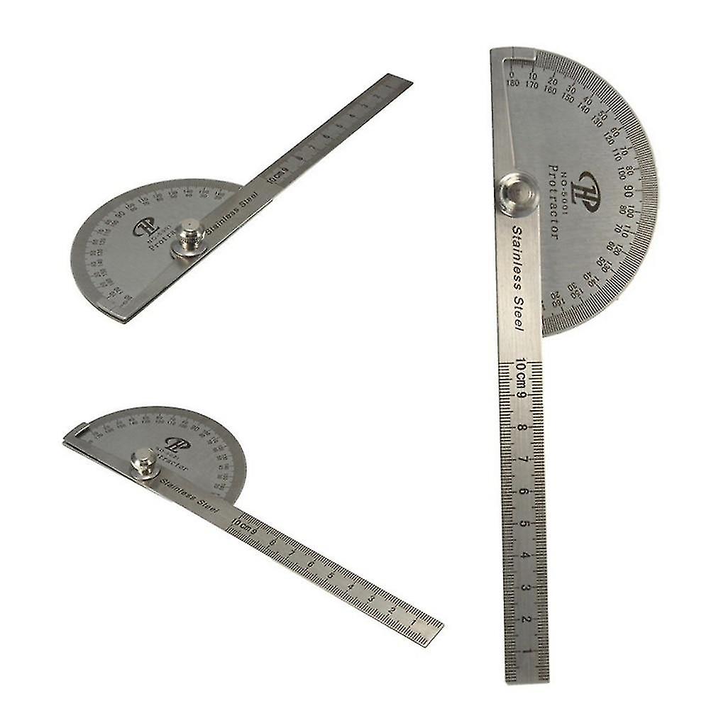 Stainless Steel- Angle Finder, Arm Measuring, Round Head Ruler, Goniometer Tool