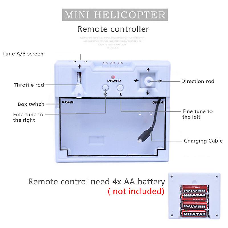 2CH Super Mini IR Infrared Remote Control RC Drone Helicopter Quadcopter