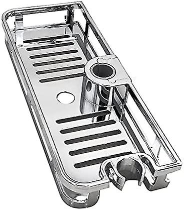 Rectangle Shower Shelf Detachable Storage Tray Plastic Holder Bathroom Kitchen Accessories