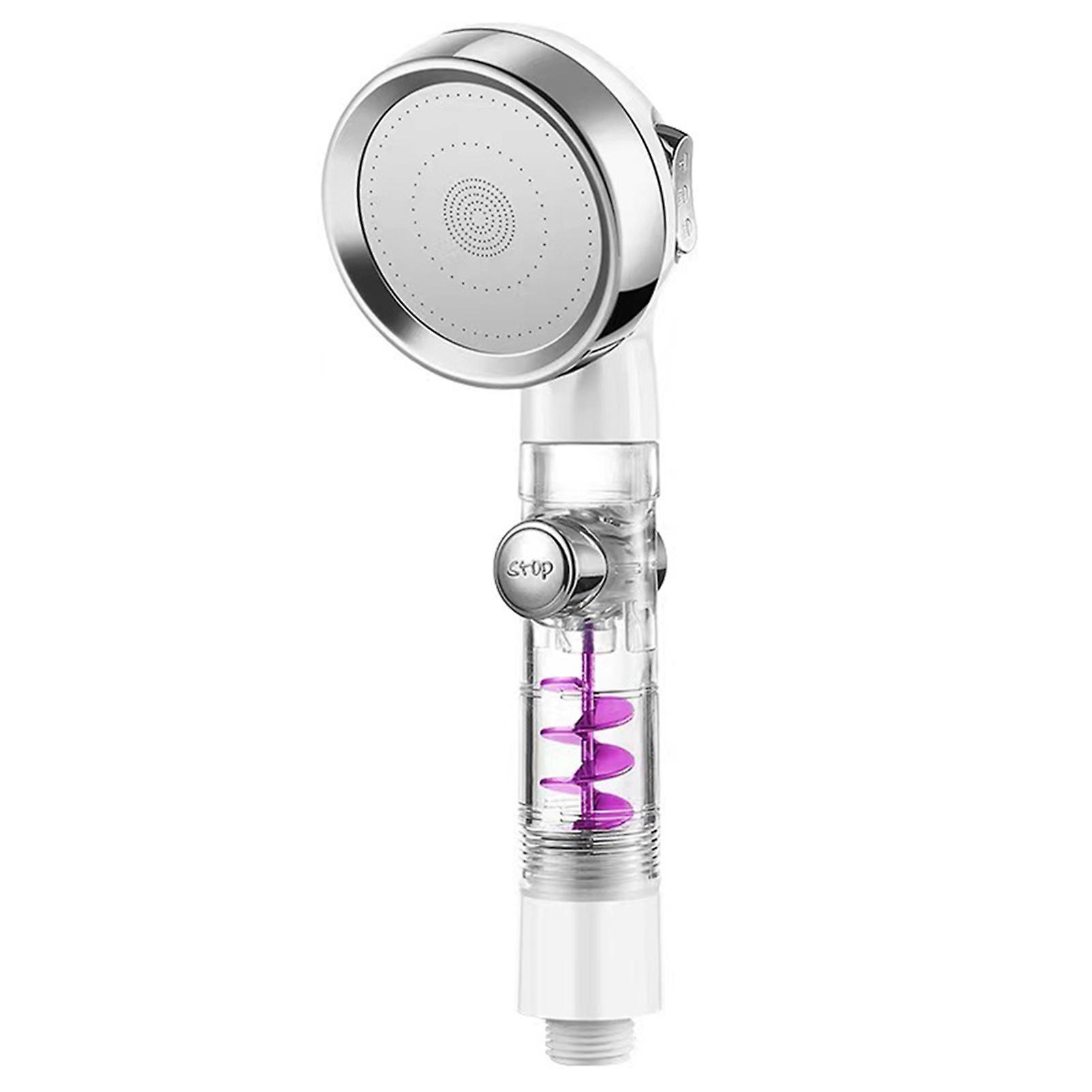 One-touch Shower Head with Turbo-Boost 3 Gear Adjustment Shower Head for Home Hotel