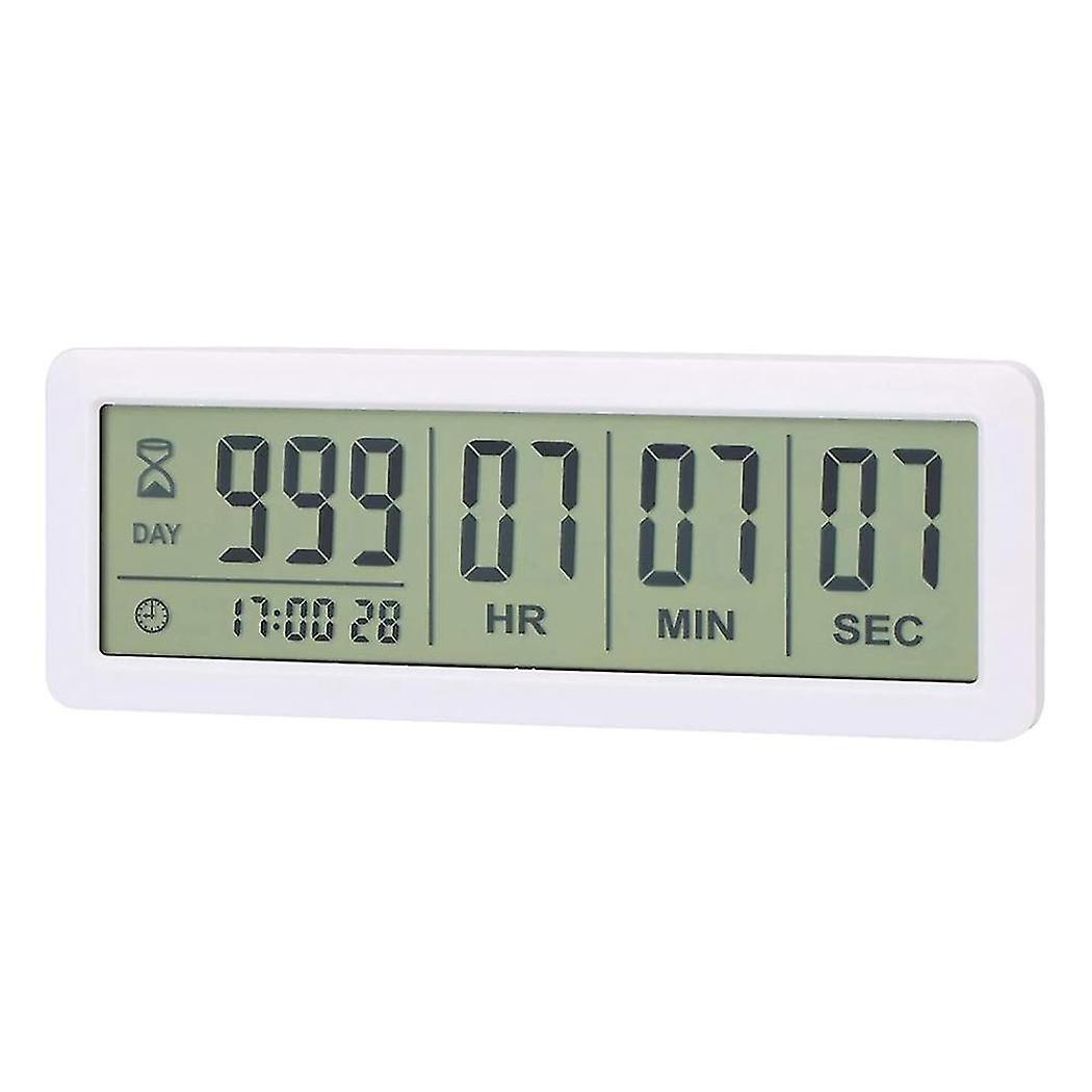 Big Digital Countdown Days Timer Clock - 999 Days Count Down Clock Timer For Graduation Lab Kitchen