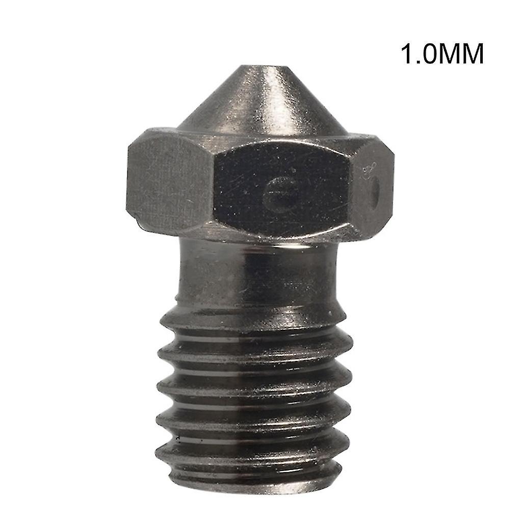 Hardened Steel Nozzle Compatible With 3d Printer 0.2/0.3/0.4/0.5/0.6/0.8/1.0 Nozzles 1 Pc