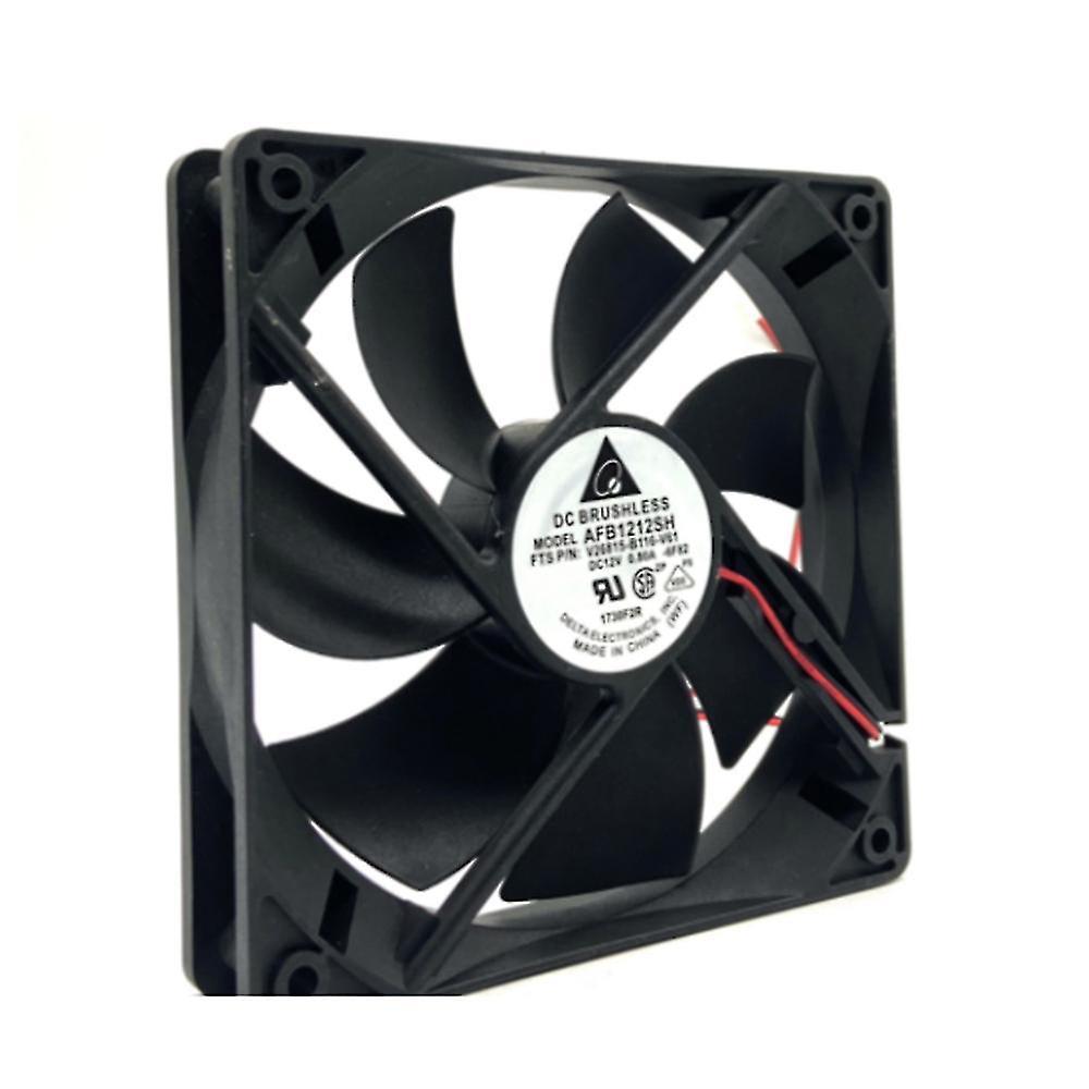 2 Ventole Delta AFB1212SH 12cm 12V 0.80A - Qualit&agrave; Buona, Aperte Ma Mai Usate