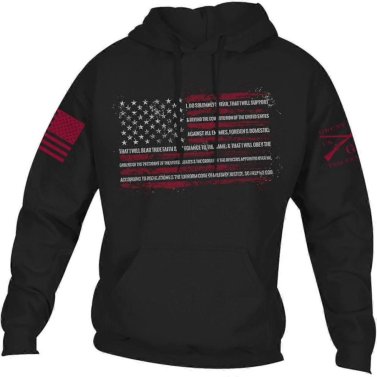 Grunt Style Oath Pullover Huppari-musta