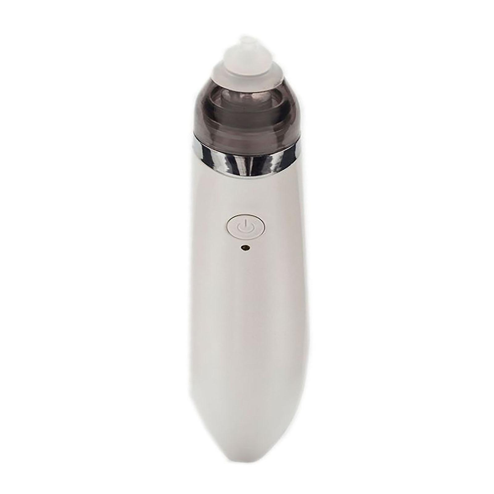 Aspirateur nasal électrique pour bébé, 5 vitesses, force réglable, élimination des morves, aspiration na automatique et douce, blanc