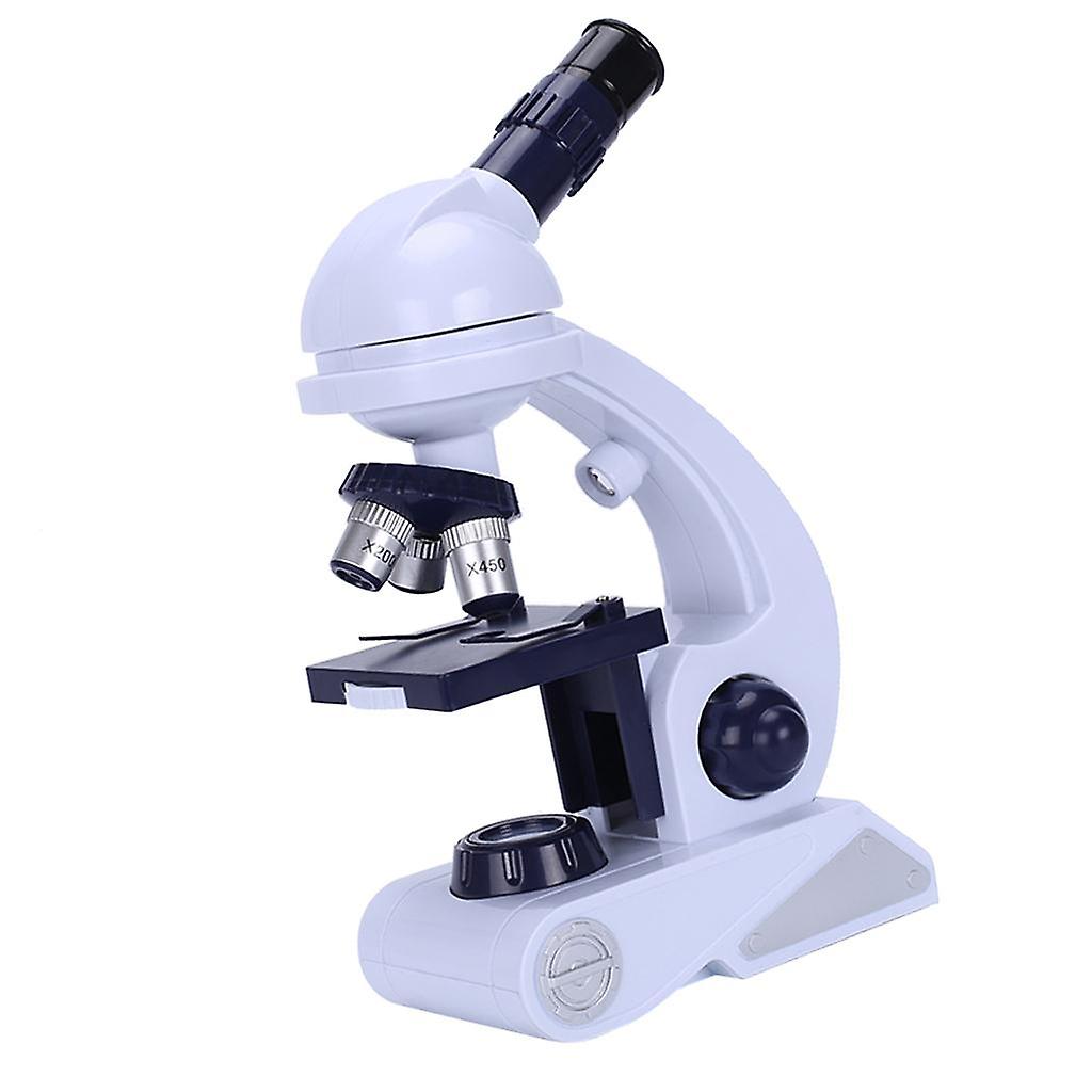 C2129 Kid Student Beginner Microscope With LED 80X 200X 450X Magnification