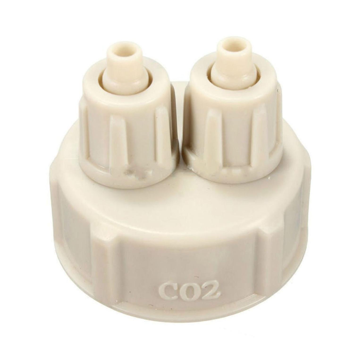 3 x Simple Aquarium Bottle Cap for DIY Live Plants CO2 Diffuser Air Generator System
