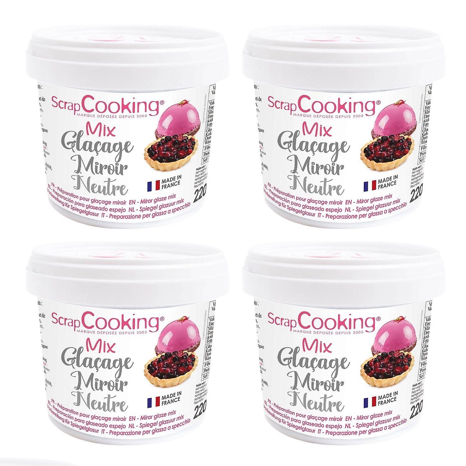 Neutral mirror glaze preparation 880 g