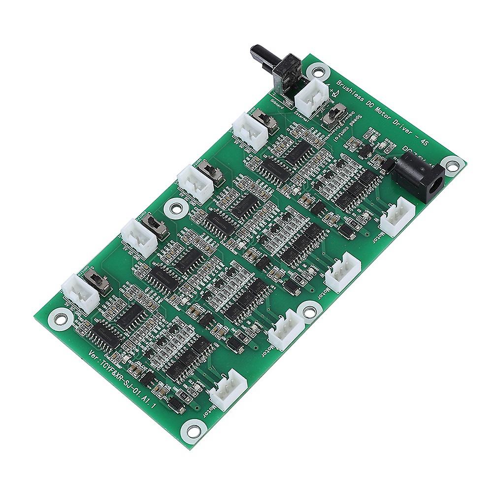 4 Channels Brushless Motor PWM Multi level Protection Brushless Motor Speed Controller Driver