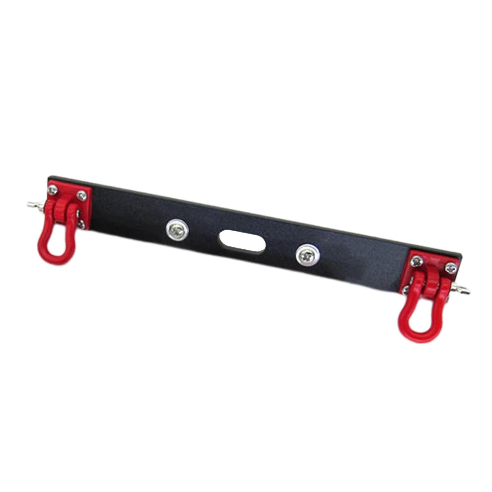 CNC Metal Rear Bumper Bull Bar for D90 D91 D99S RC Crawler Car Rectangle