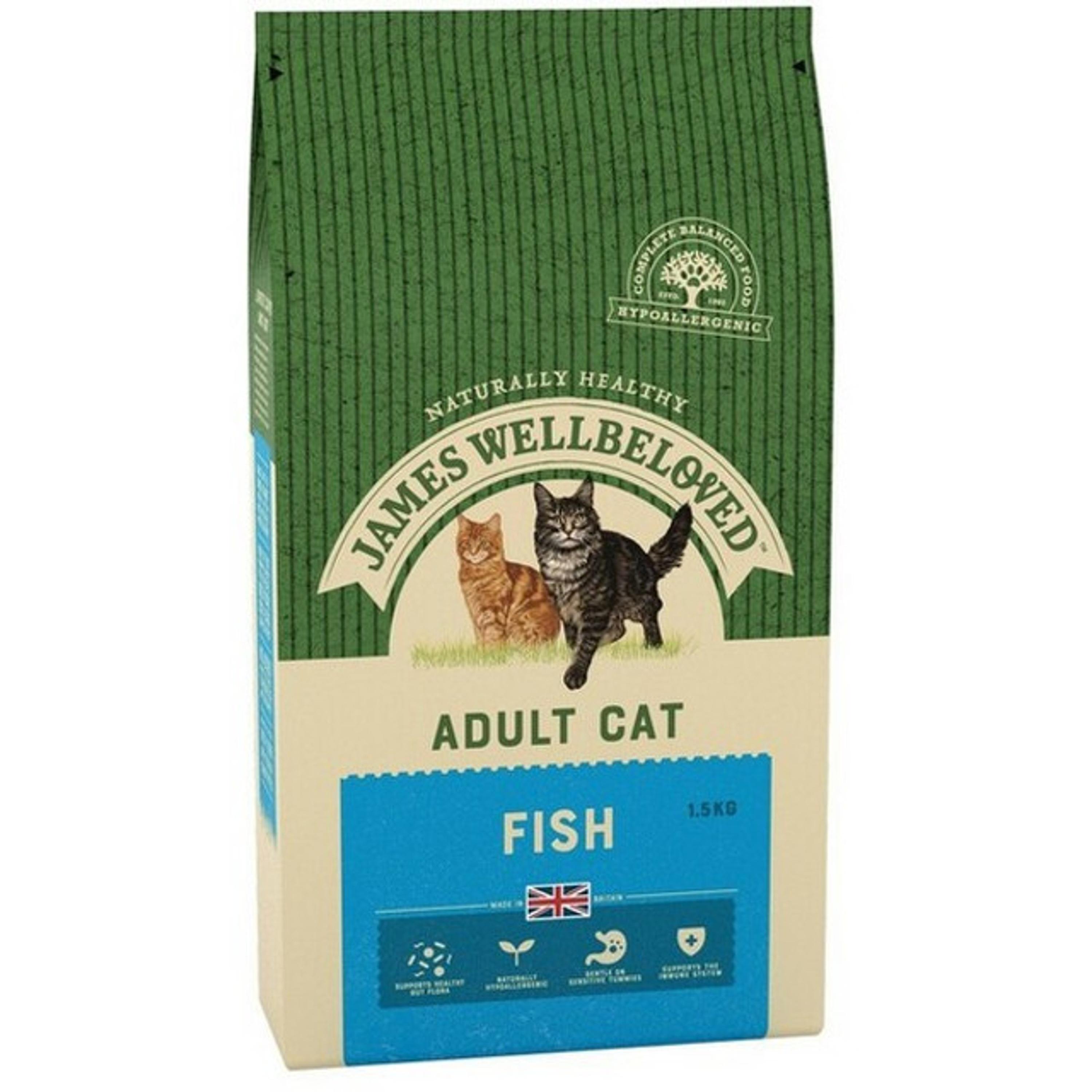 Wellbeloved Karma dla kotów Biała Ryba i Ryż Adult 1,5 kg