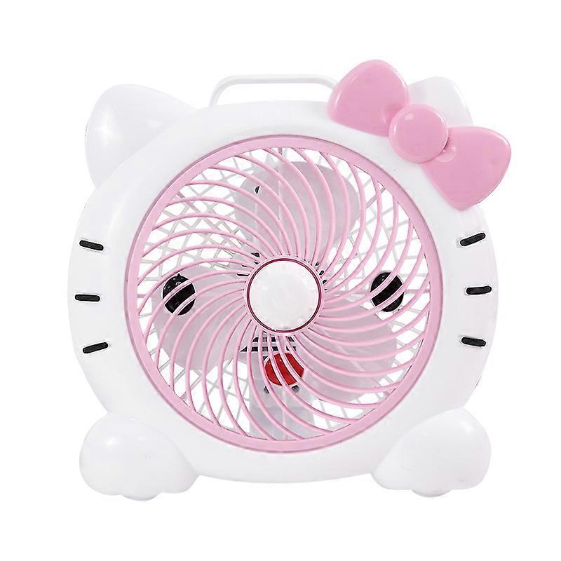 Adjustable Mini Electric Fan for Dorm, Office, or Desk