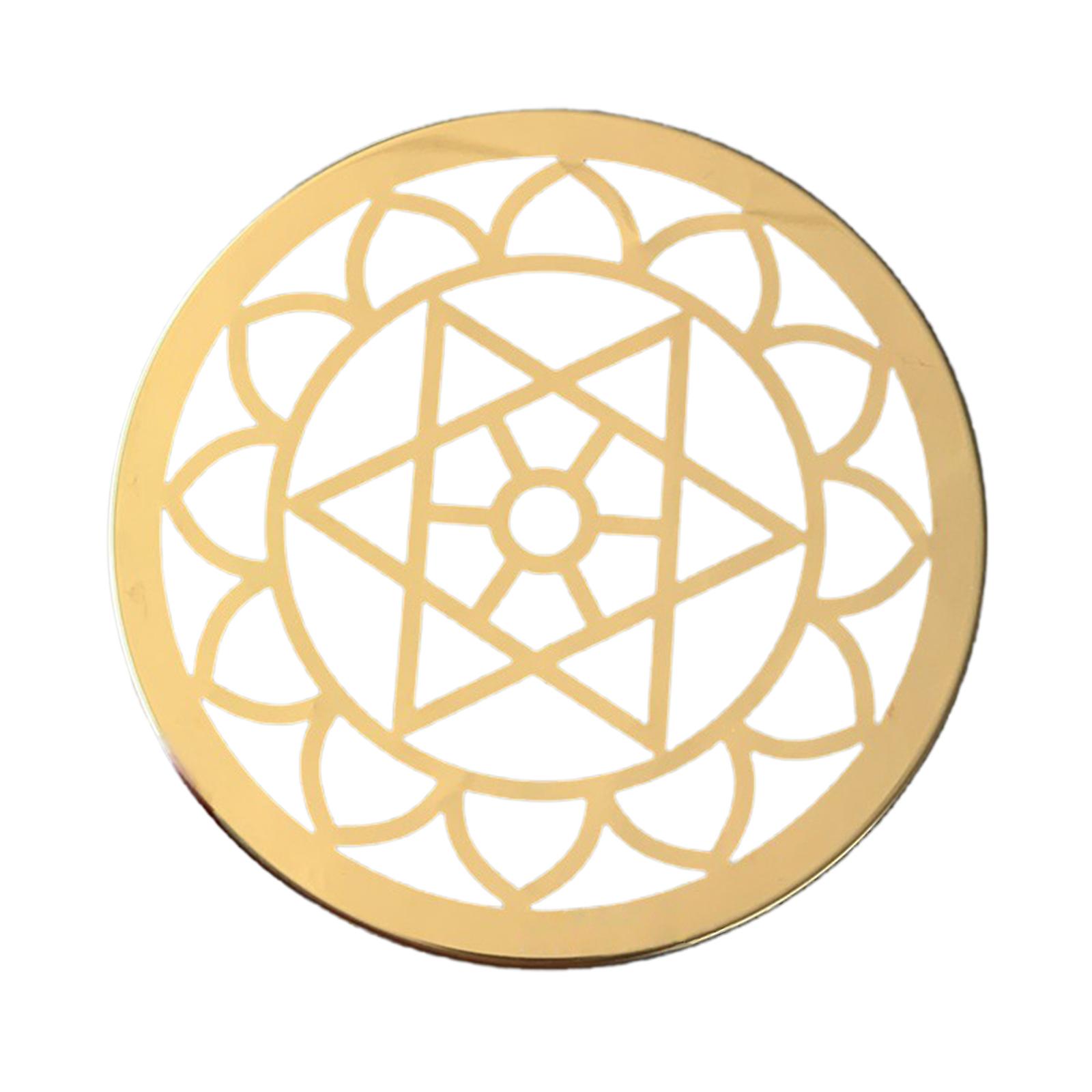 Flower Insert Lid Metal Grid for home centerpiece 15.2cm diameter