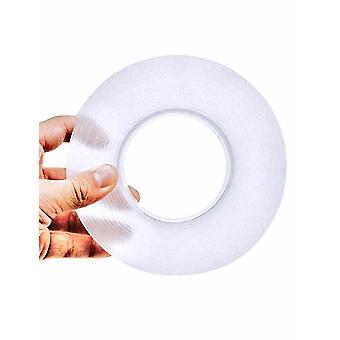 Multipurpose Transparent Double Sided No-trace Removable Glue Tape5m