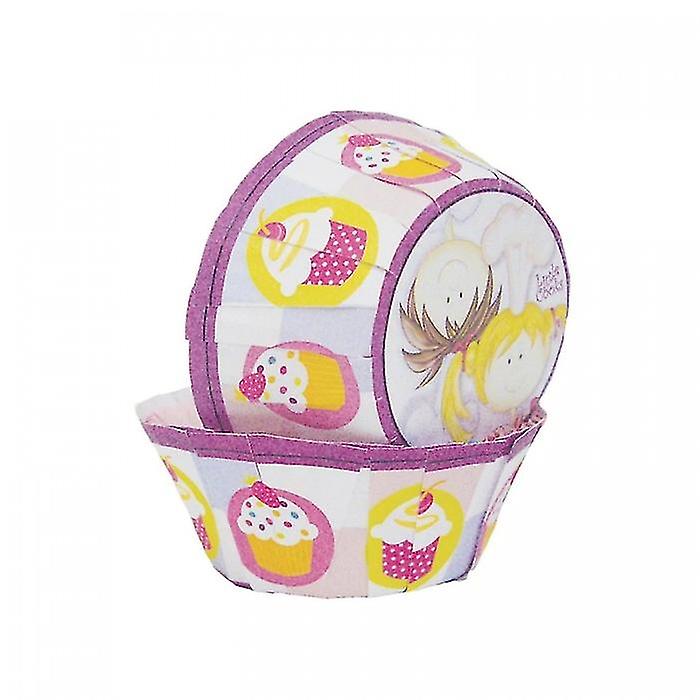 Caisses à muffins et à cupcakes en aluminium Little Cooks (paquet de 24)