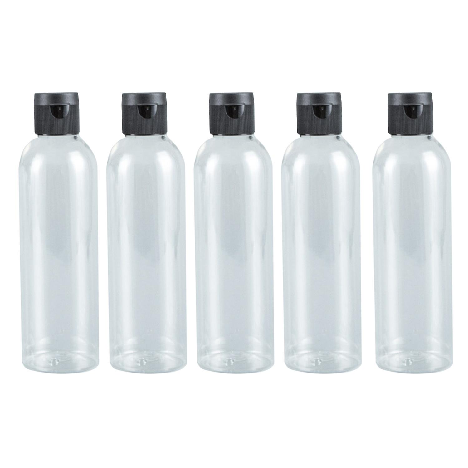 Ouzhan 100ML Travel Bottles Portable Refillable BPA Free Transparent Design Dispenser for Cosmetics