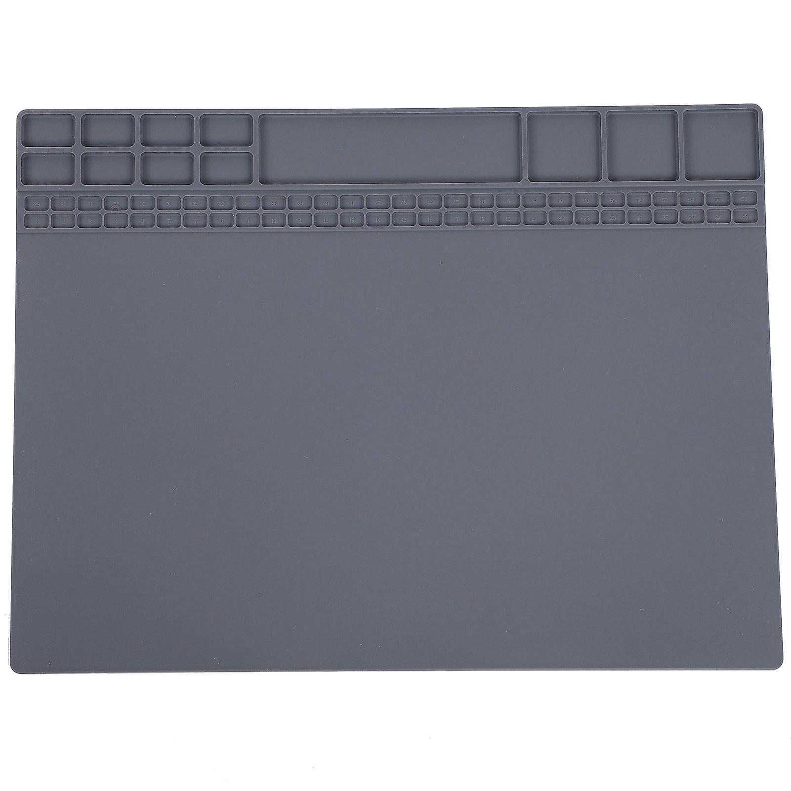 Heat Resistant Silicone Magnetic Repair Mat for Computer Phone Soldering Station 405 x 305 x 8mm