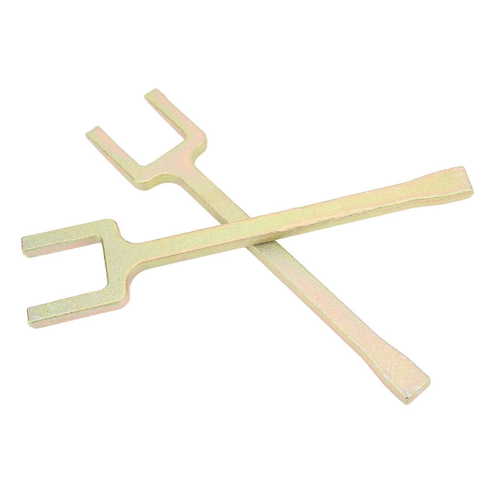 2PCS Axle Popper Kit Steel CV Popper Wedge and Shim Ball Joint Separator Tools Fit for FWD Vehicles 