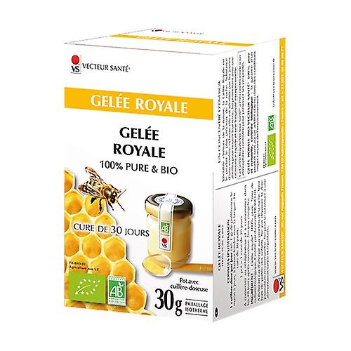 100% pure organic royal jelly 30 g