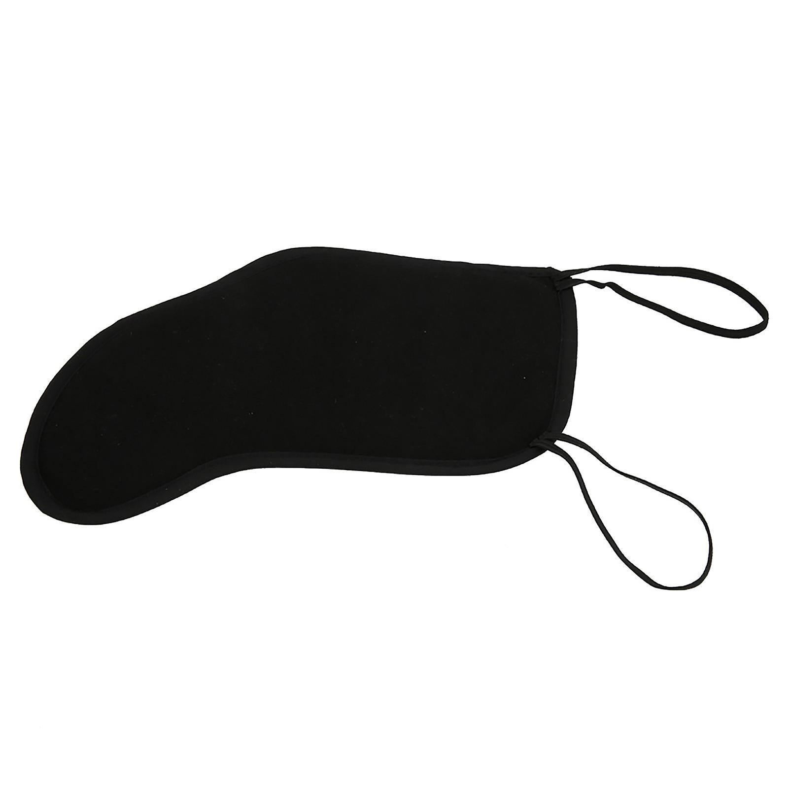 4/4-3/4 Violine Kinnstütze Schulterstütze Schwarz Flanell Pad Protektor