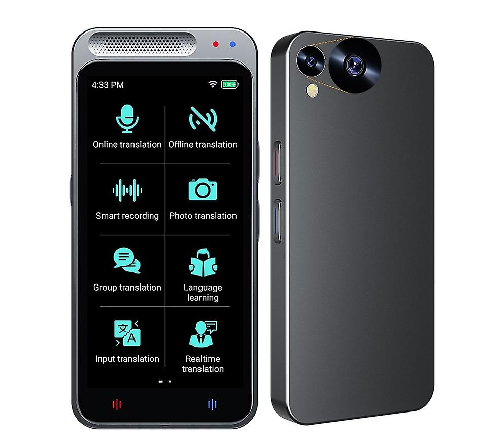 AI intelligent voice translator 138 languages simultaneous translation machine photo translation