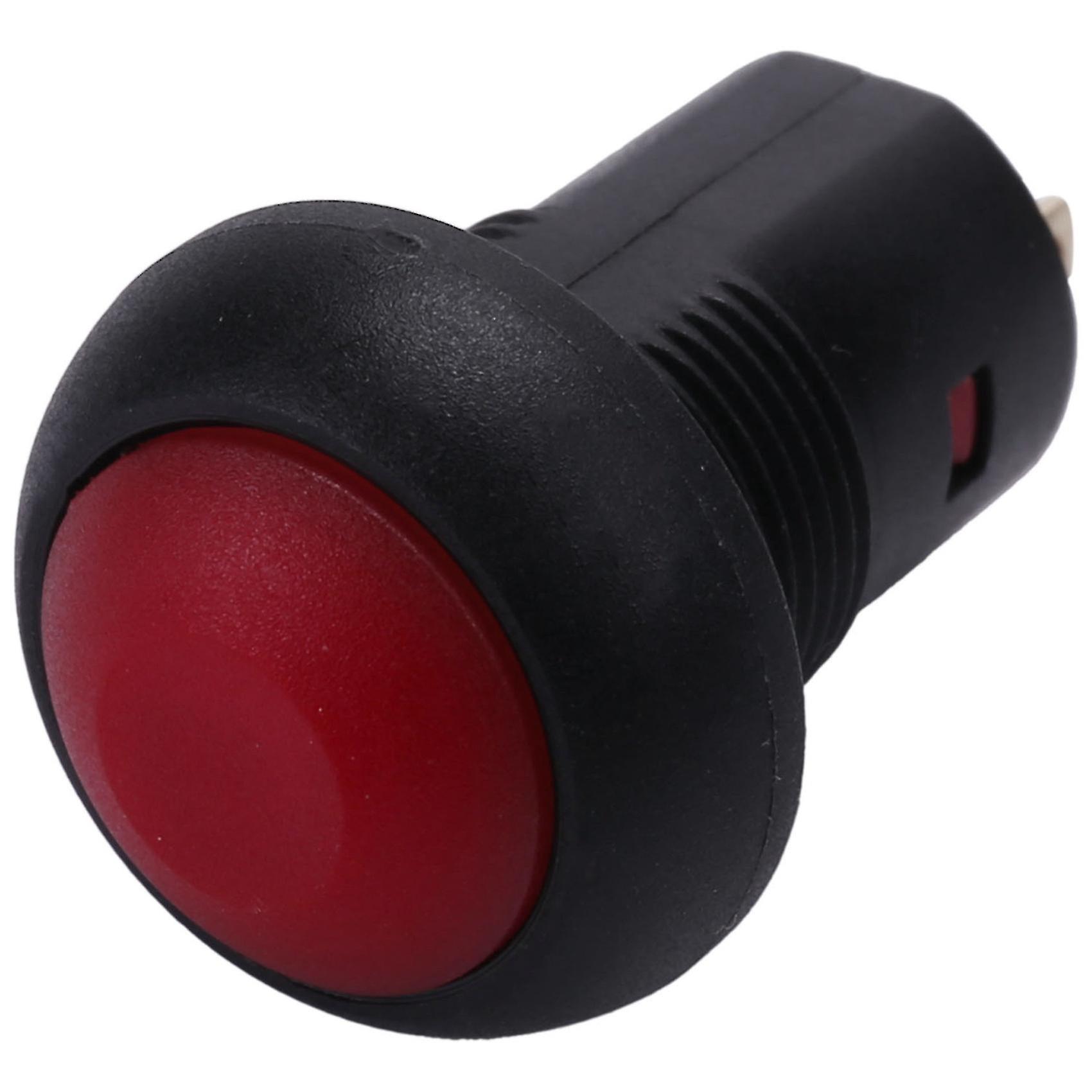 On-off Latching Waterproof 12mm Push Button Switch Spst 2a Ip67, Red ...