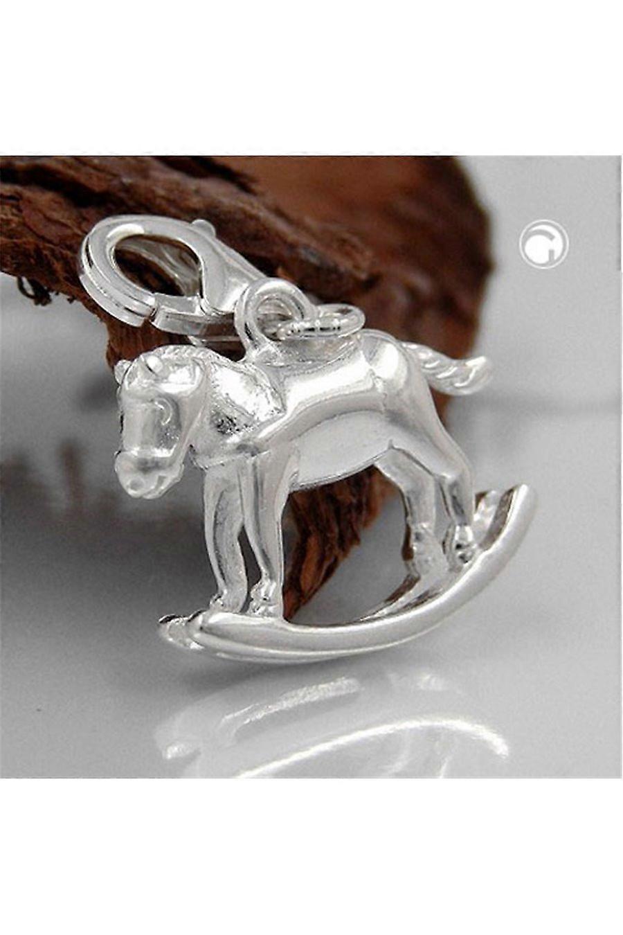Pendant Charm Rocking Horse Silver 925 - Gl92625