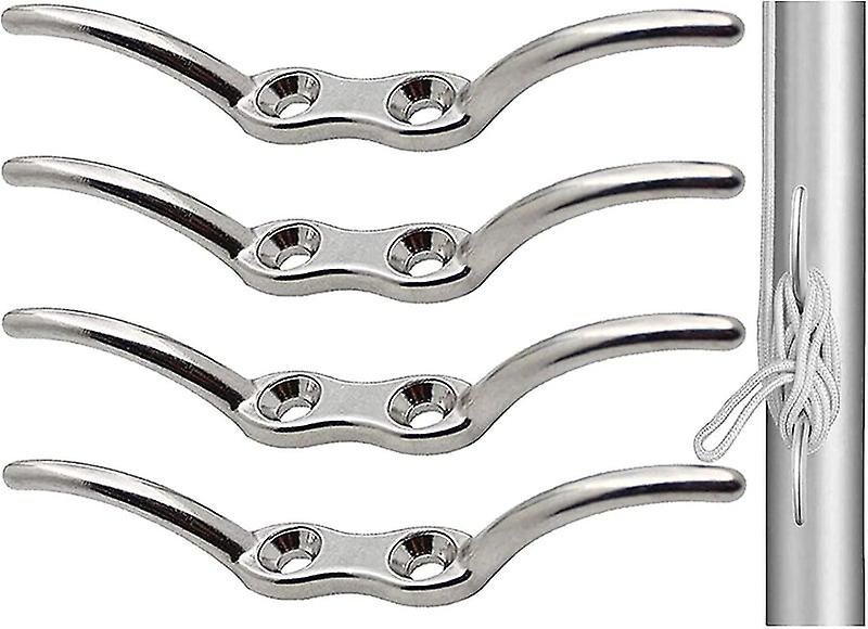 Edelstahl Boot Klampen-Set