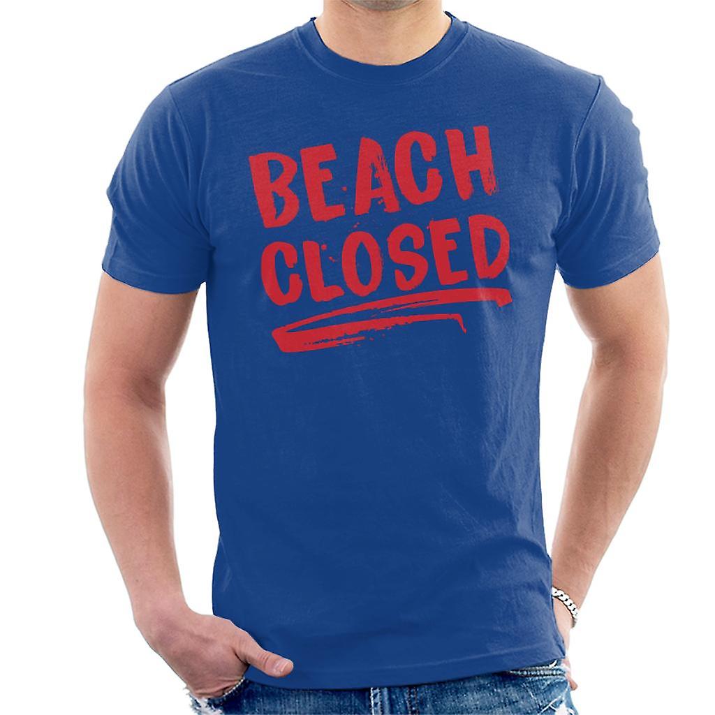 Jaws Beach Closed Men's T-Shirt