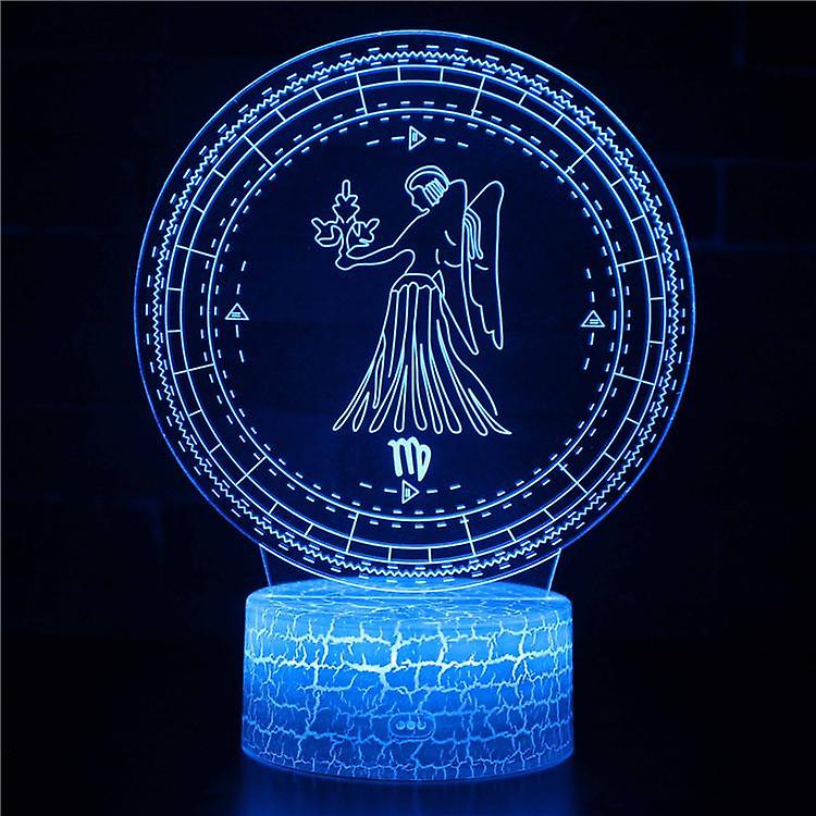 3D Touch Light Night 7 colors remote control Constellation #636
