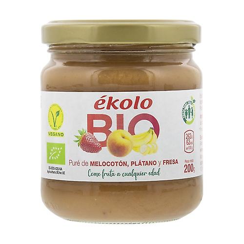 Fruit Puree Peach, Banana, Strawberry 200 g