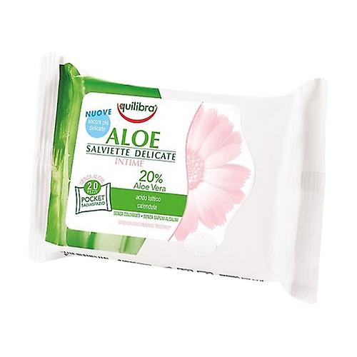 Aloe Intimate Wipes 12 units